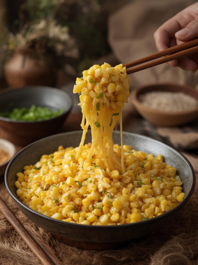 Korean Corn Cheese