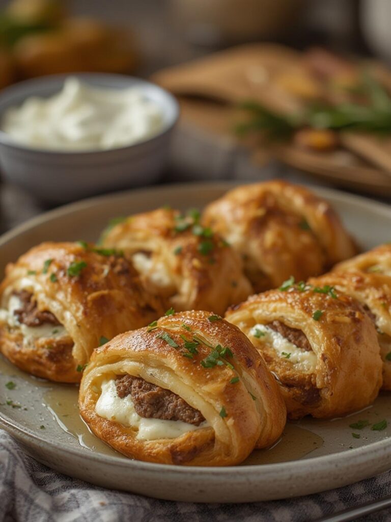 Sausage Cream Cheese Crescents