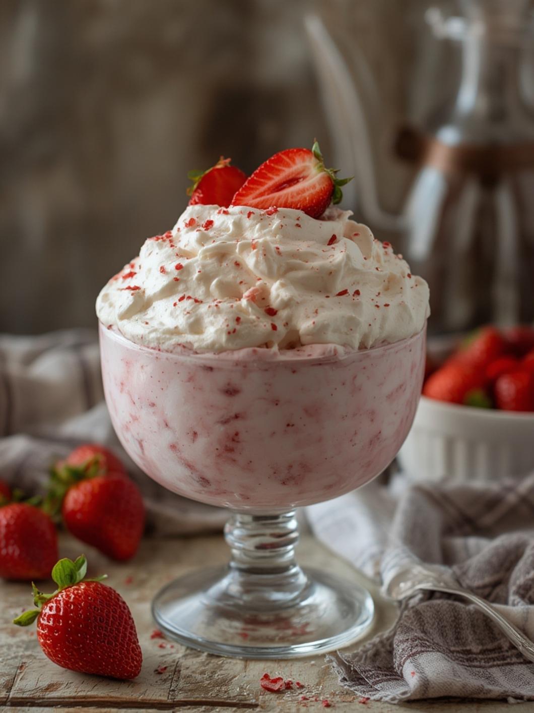 Strawberry Cheesecake Fluff