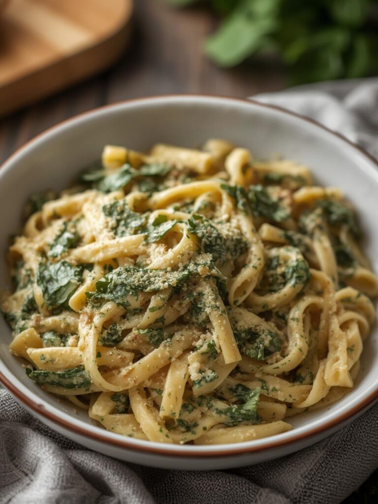 Creamy Spinach Pasta