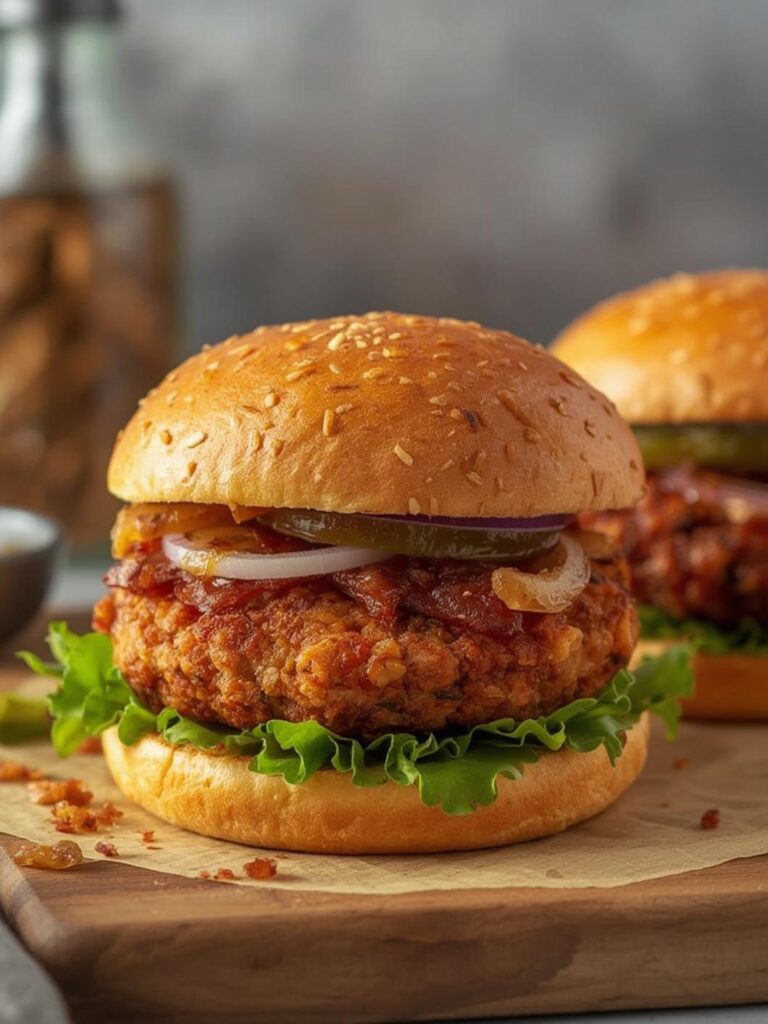 Crispy Onion Smash Burgers
