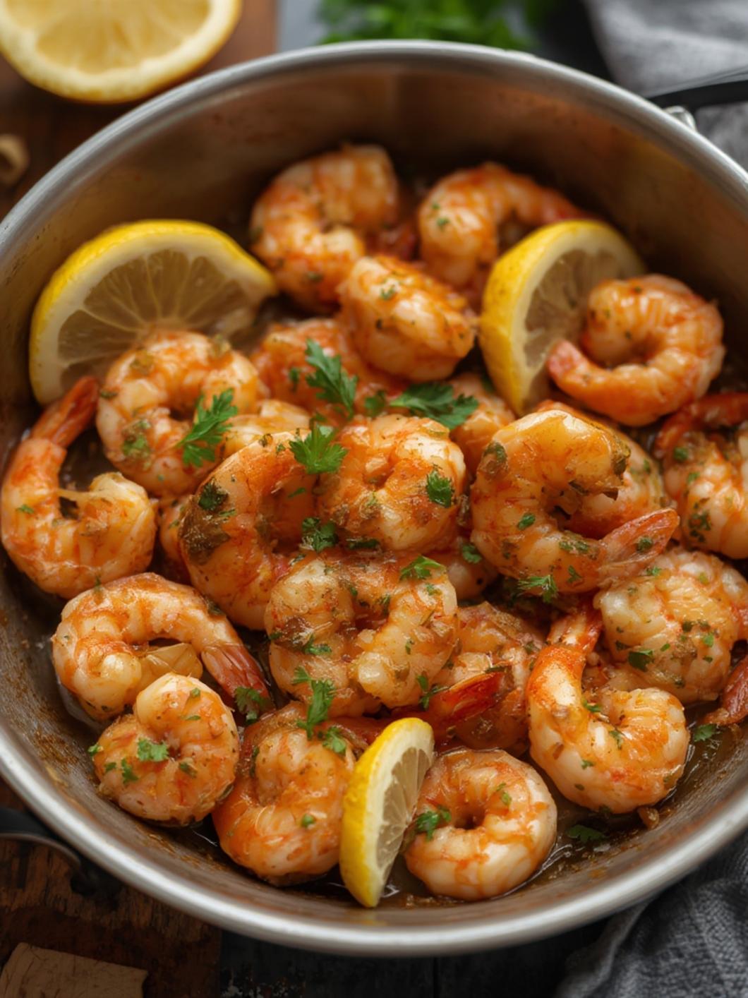 Lemon Garlic Shrimp