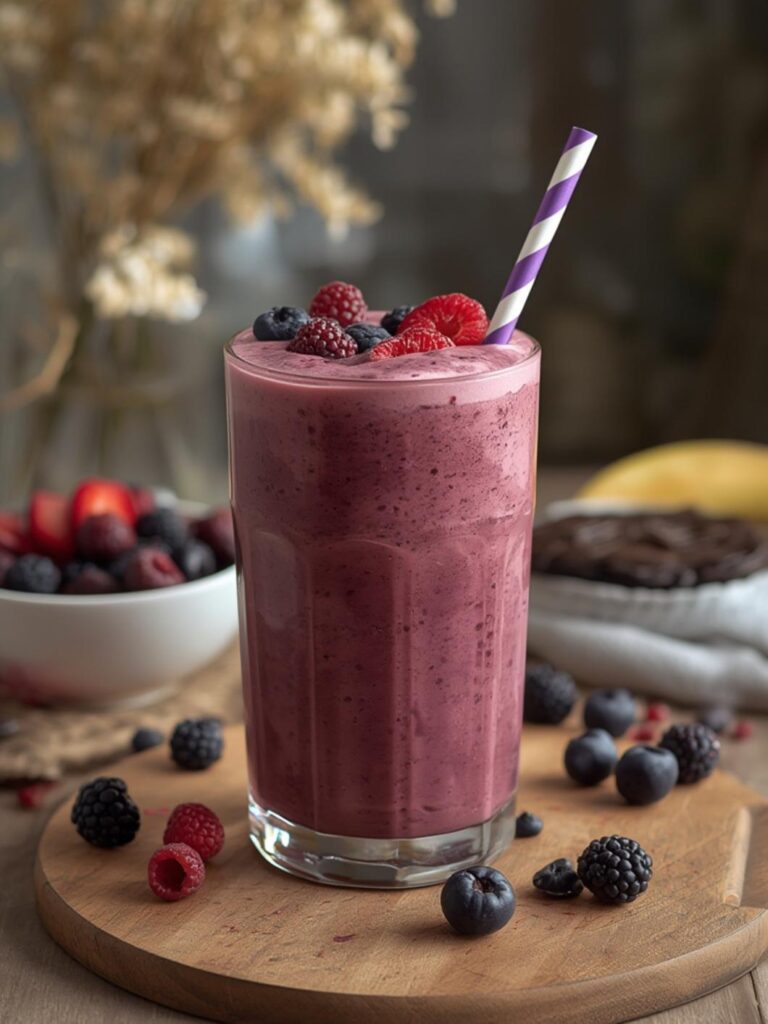 Mixed Berry Antioxidant Smoothie