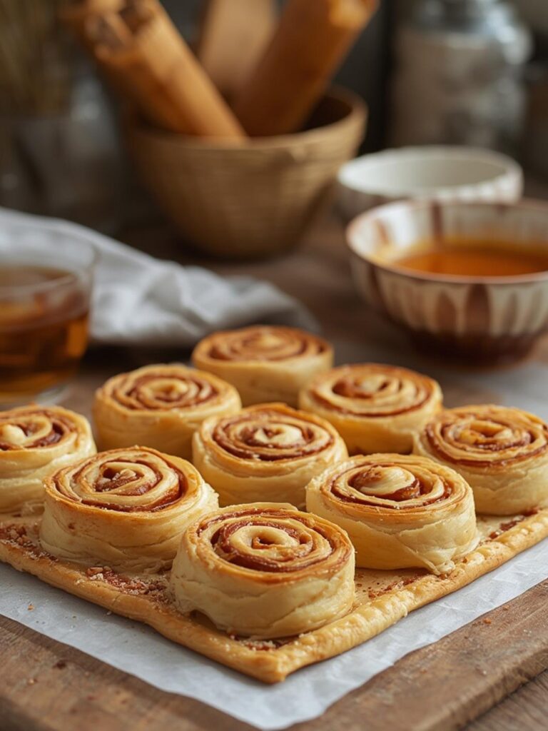 Puff Pastry Pinwheels