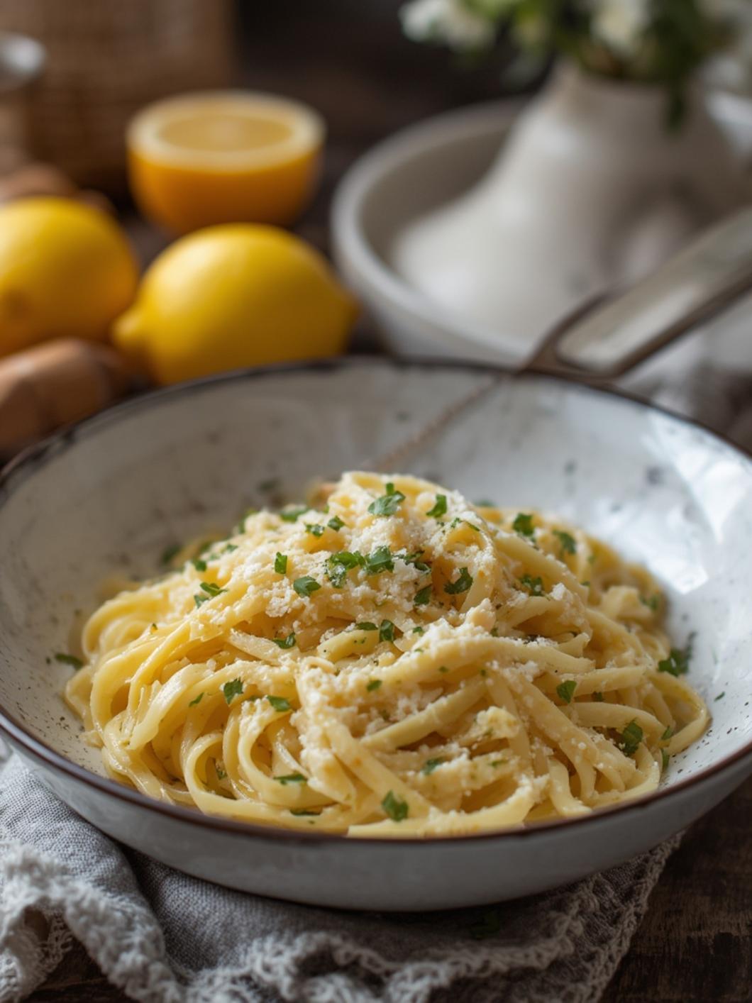 Ricotta Lemon Pasta