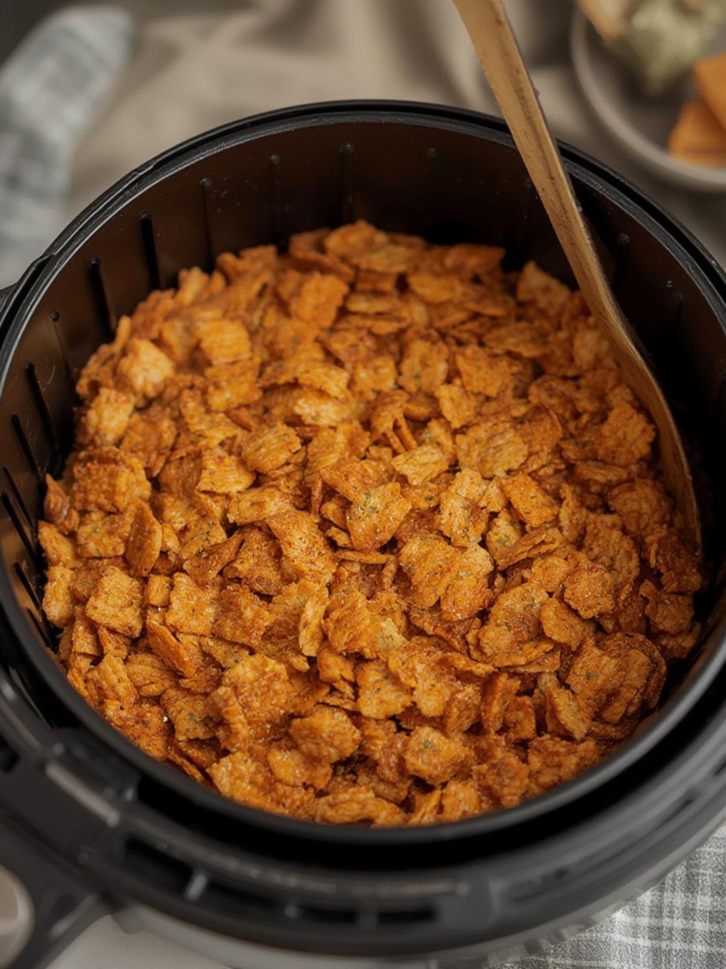 Air Fryer Chex Mix