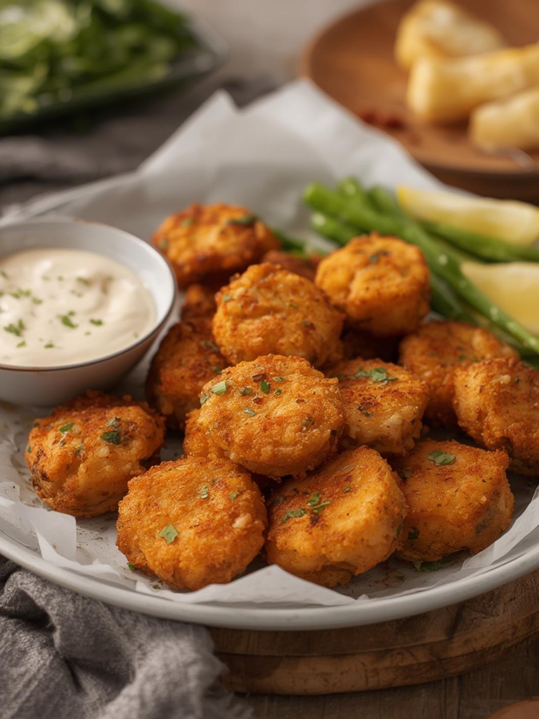 Air Fryer Salmon Bites