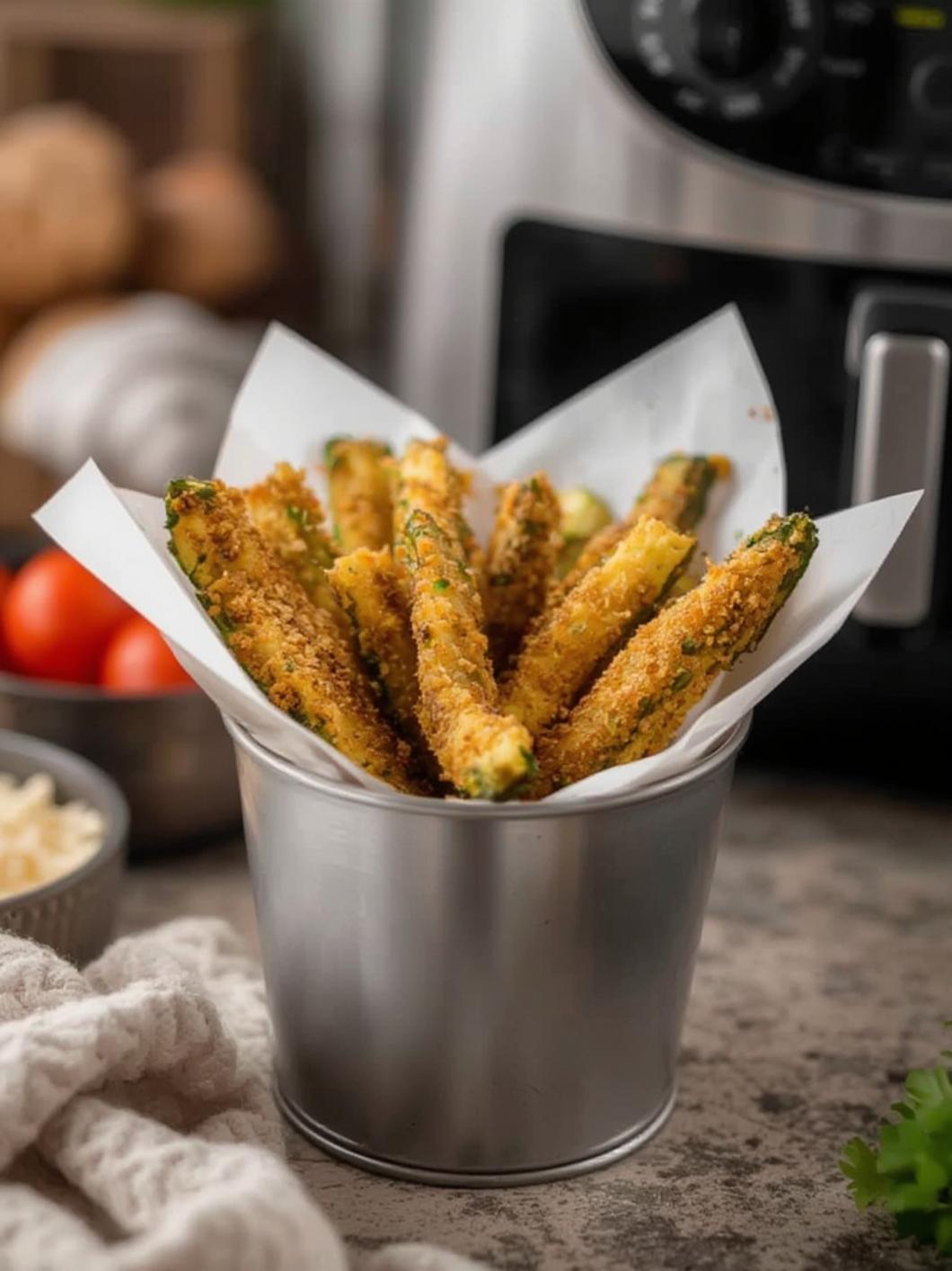 Air Fryer Zucchini Fries