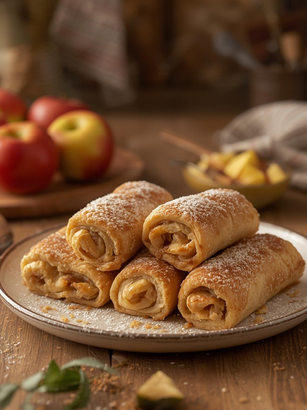 Apple Pie Roll-Ups