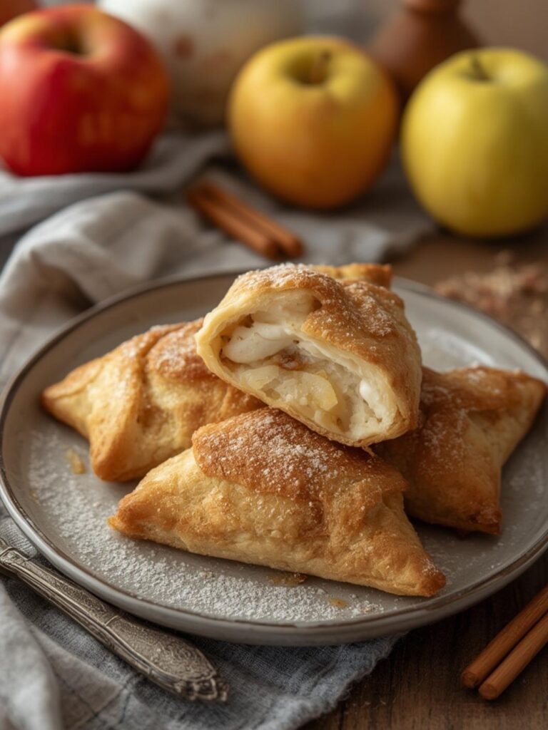 Apple Turnovers – with cream filled option