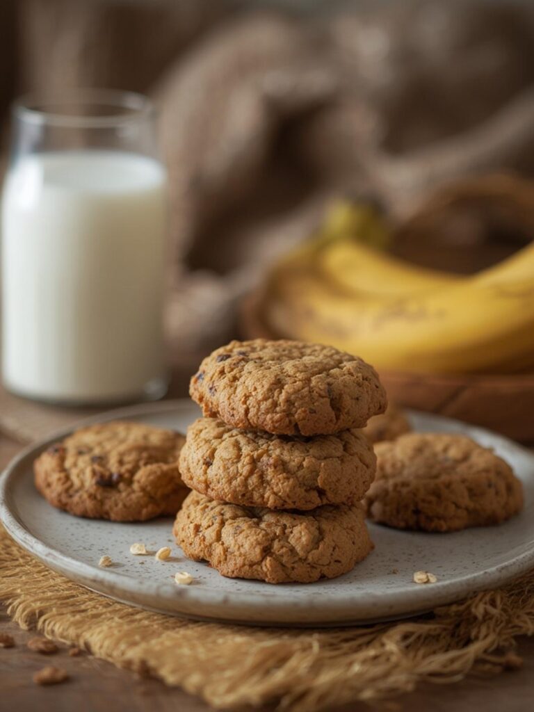 Banana Oatmeal Cookies