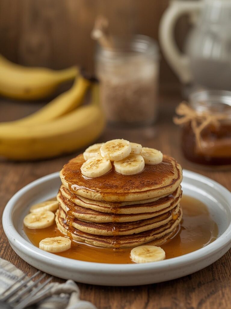 Banana Pancakes (3 Ingredients)