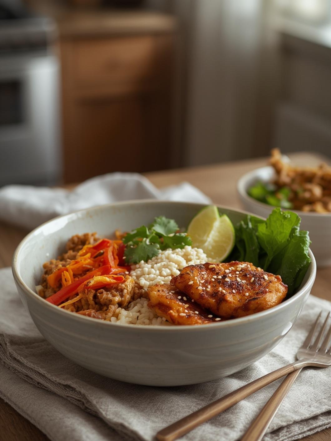 Bang Bang Chicken Bowl