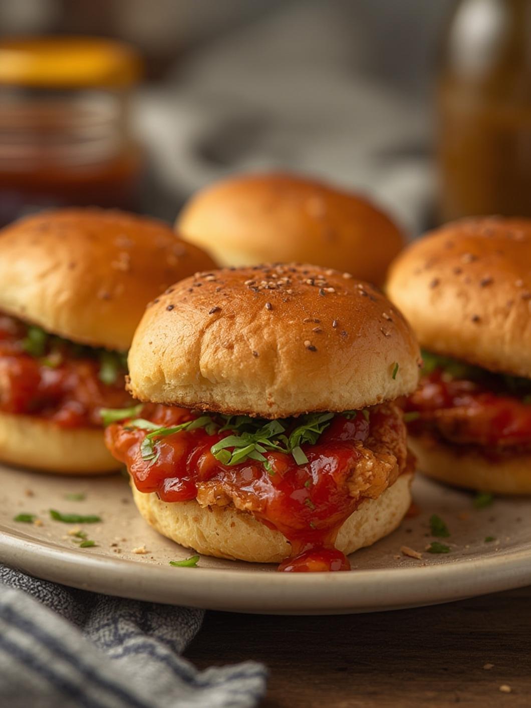 Bang Bang Chicken Sliders Recipe