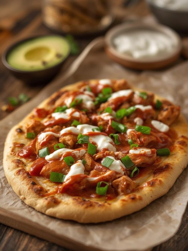 BBQ Chicken Flatbread