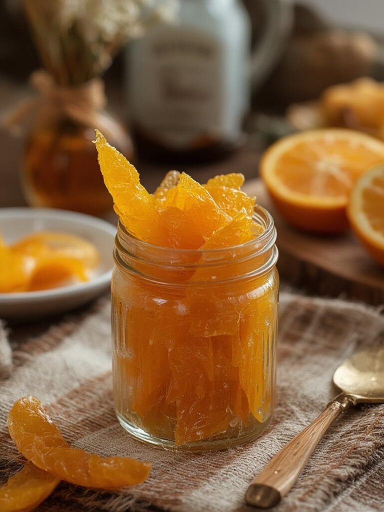 Candied Orange Peel Recipe