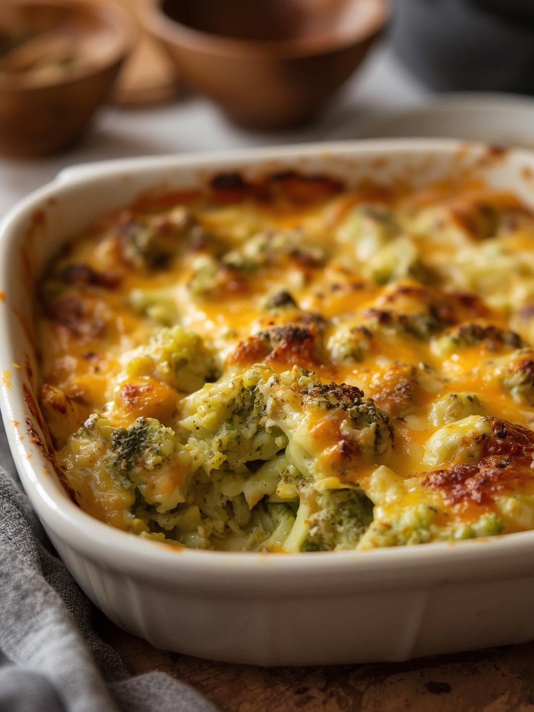 Cheesy Broccoli Bake