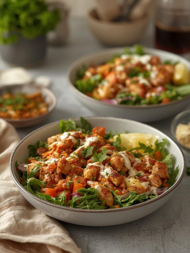 Chicken Shawarma Bowls