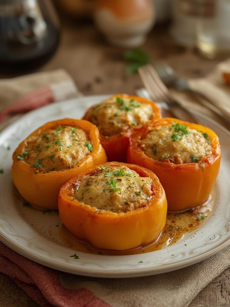 Chicken Stuffed Peppers