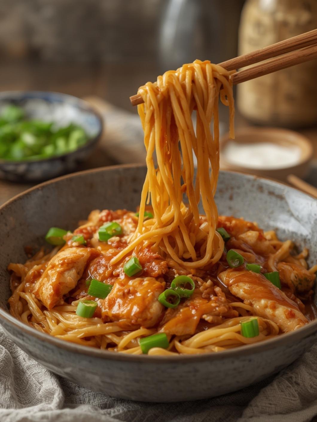 Chicken Teriyaki Noodles