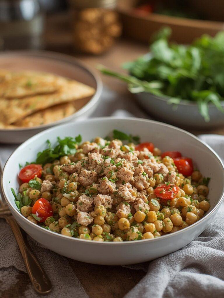 Chickpea Tuna Salad