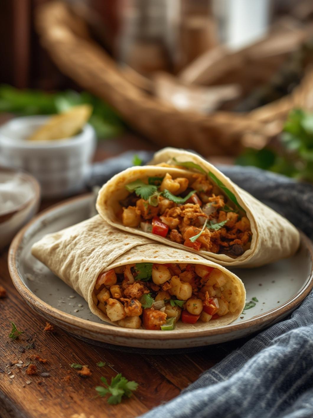 Chickpea Wraps