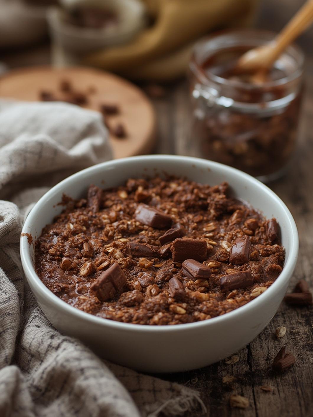 Chocolate Baked Oatmeal
