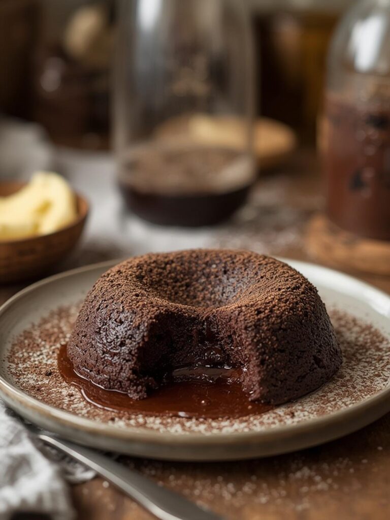 Chocolate Lava Cake (2 Ingredients)