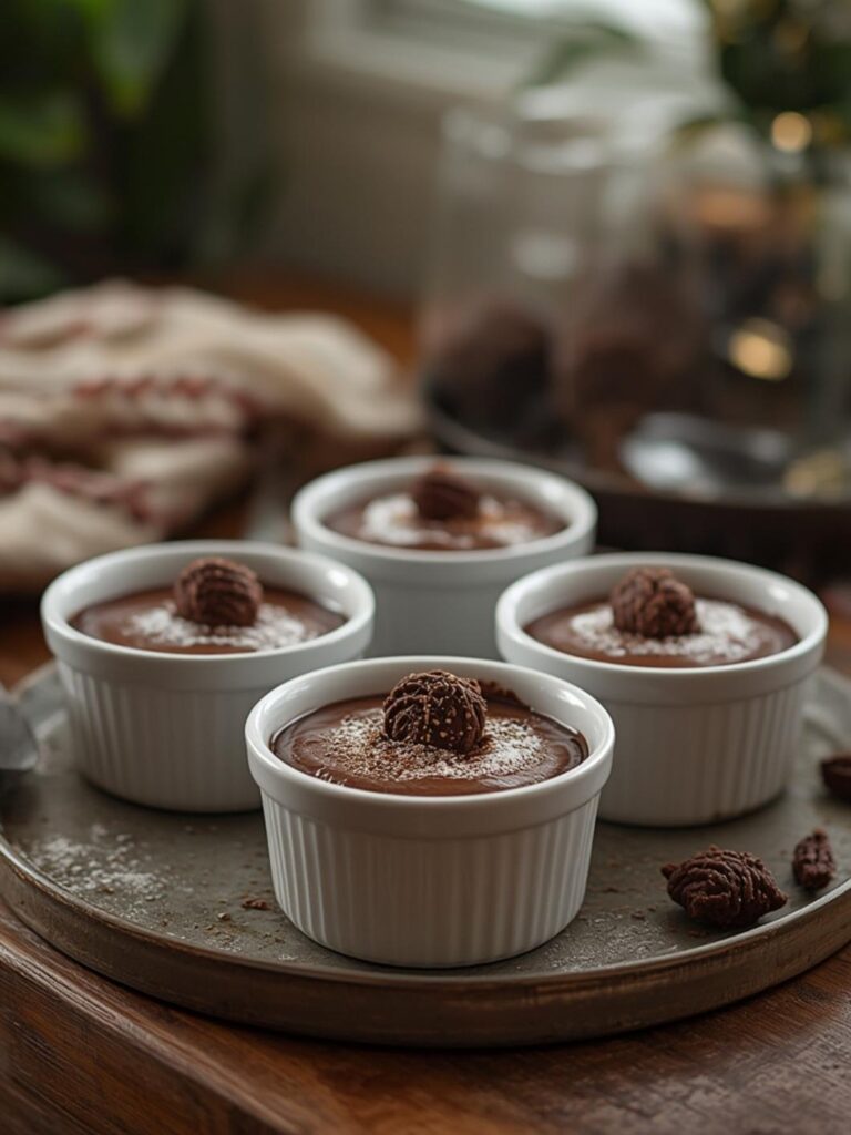 Chocolate Pudding Pots
