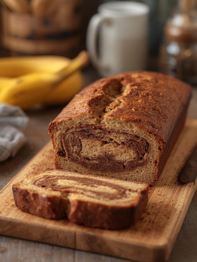 Cinnamon Swirl Banana Bread