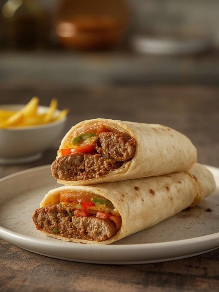 Copycat McDonald’s Sausage Burrito