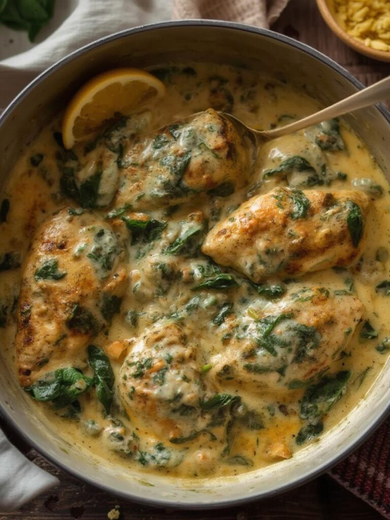 Creamy Spinach Chicken