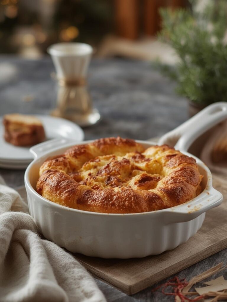 Croissant Bread Pudding