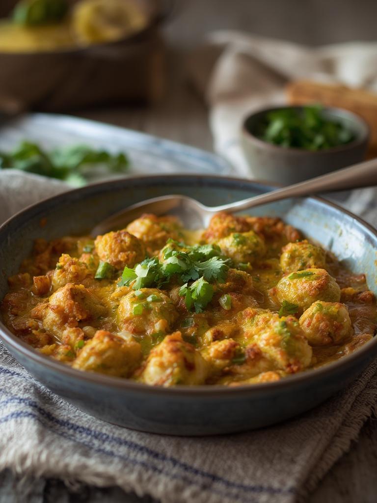 Delicious Salsa Verde Chicken Casserole served