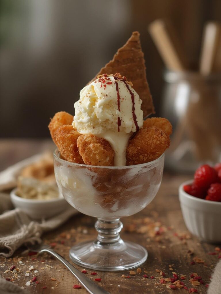 Fried Ice Cream (No Fry)