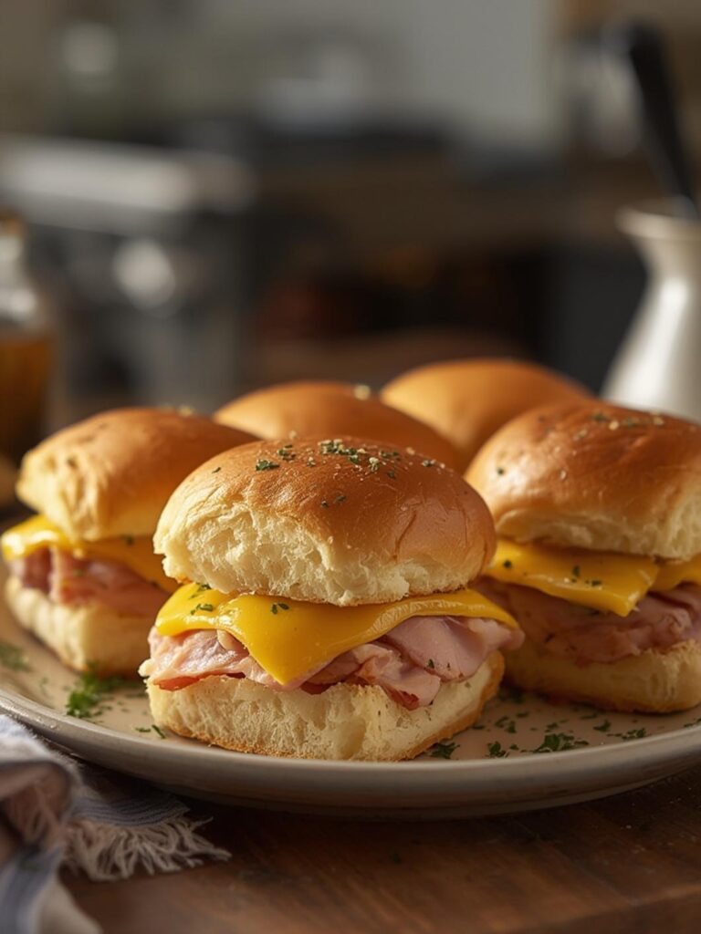 Ham and Cheese Sliders