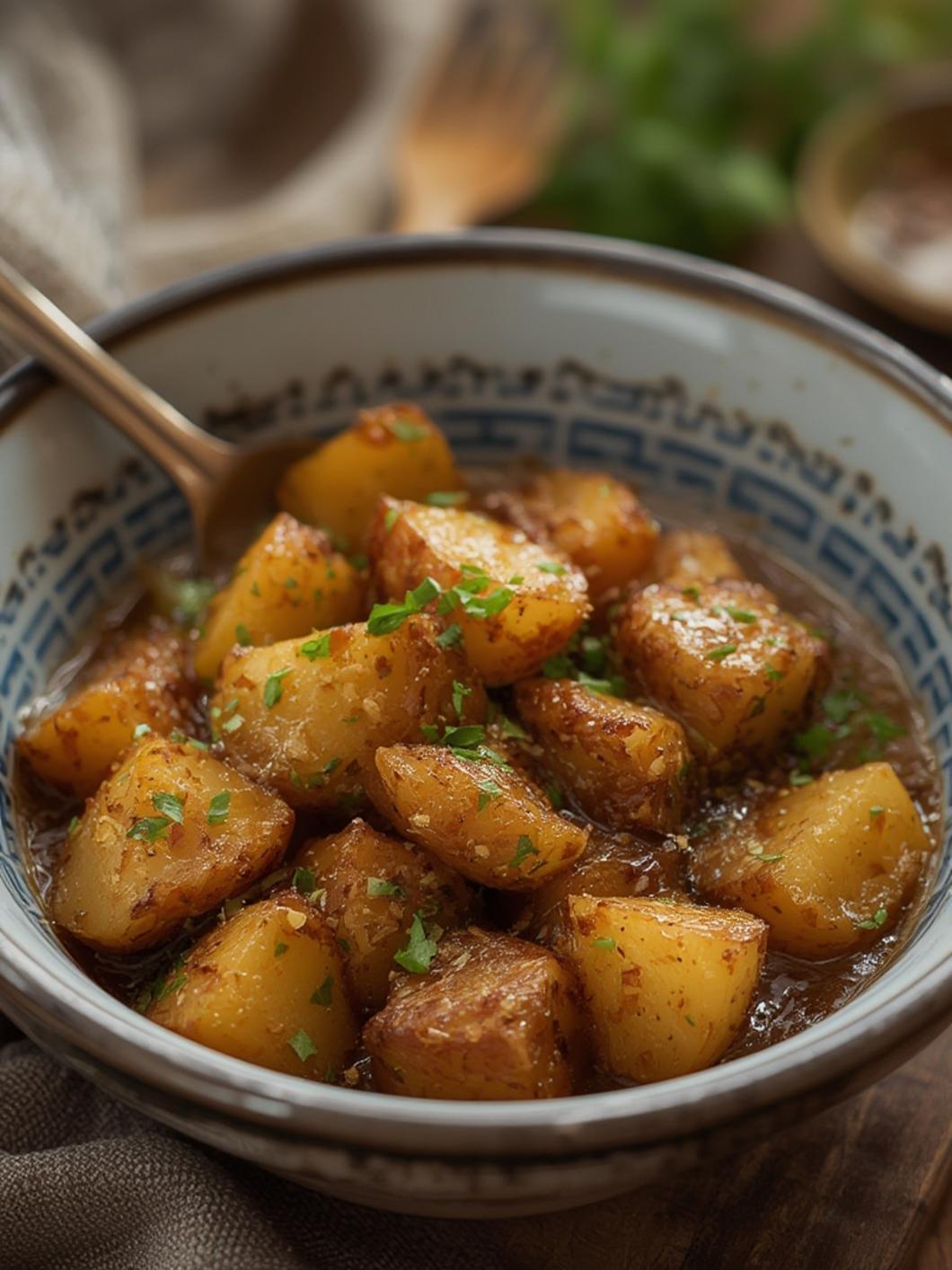 Korean Braised Potatoes