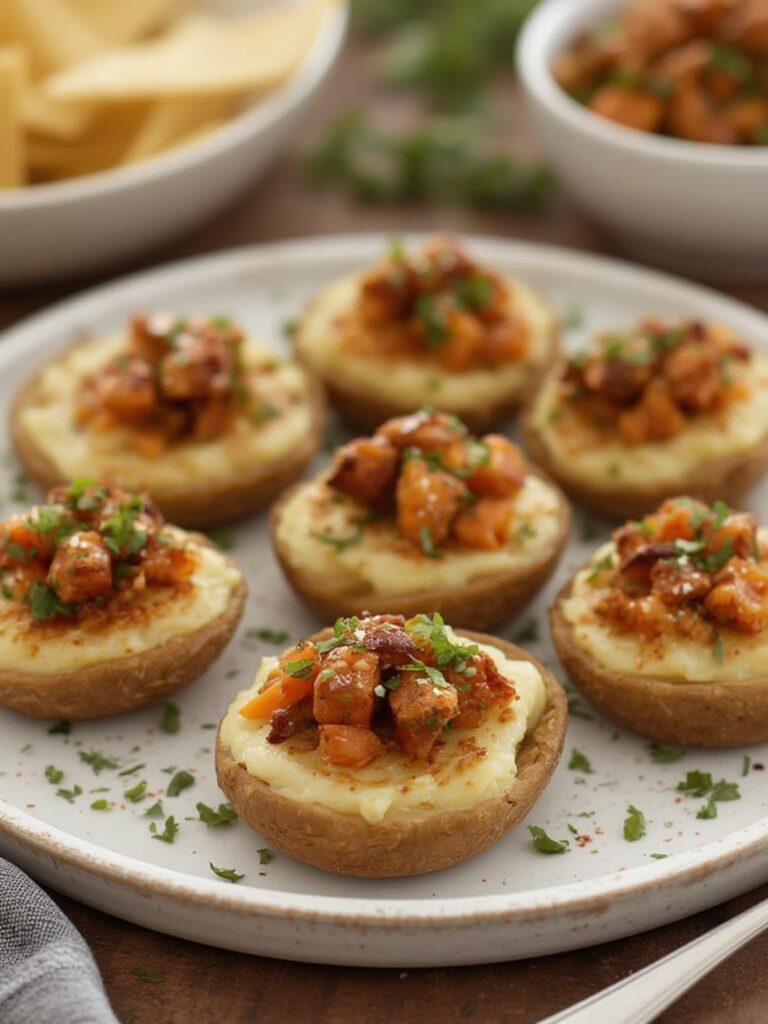 Loaded Mashed Potato Bites