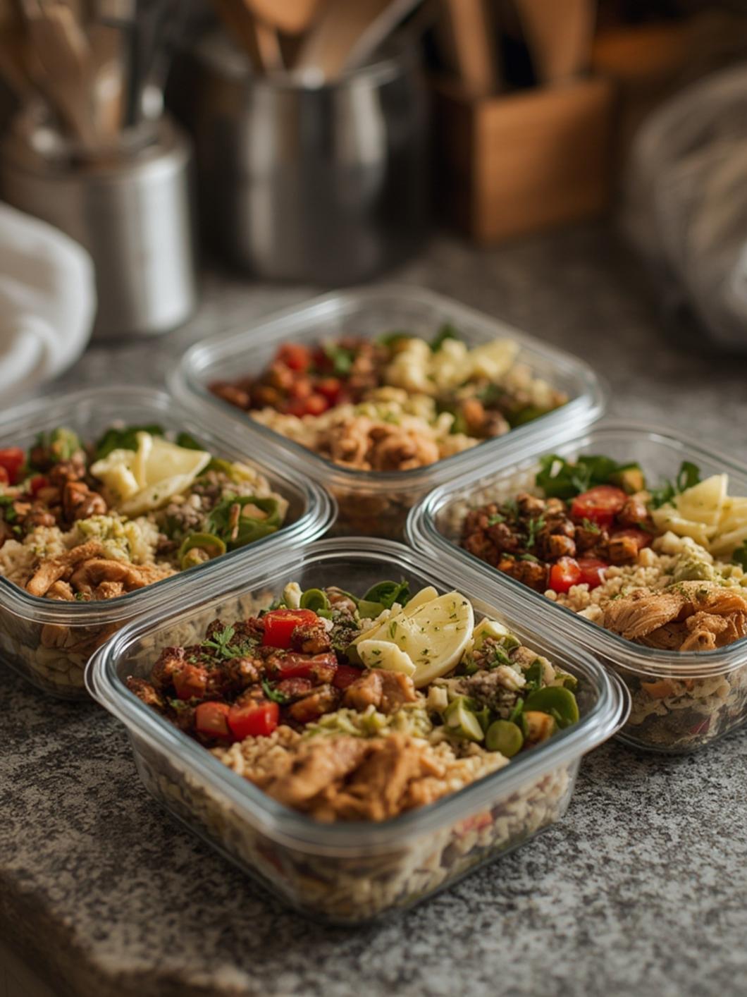 Meal Prep Chicken Bowls