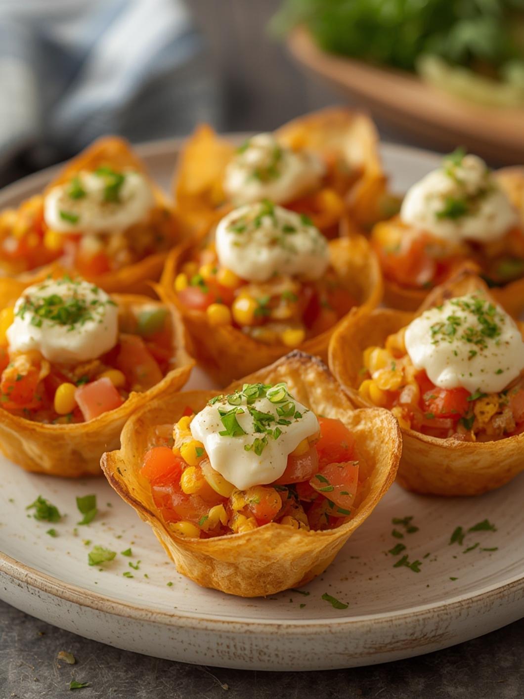 Mexican Street Corn Cups served