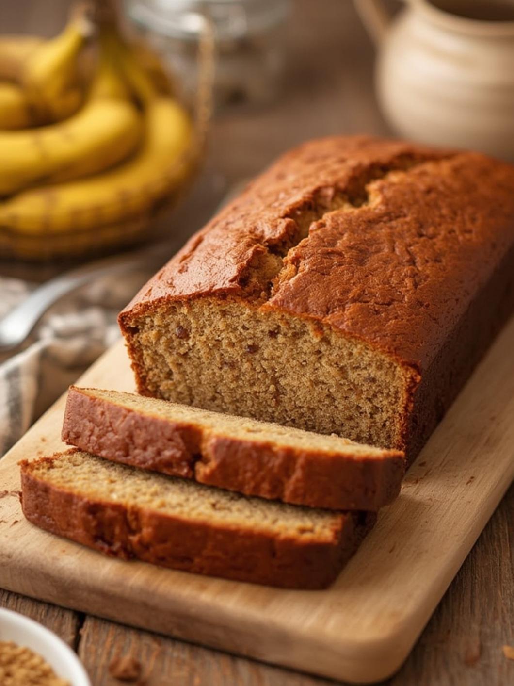 Moist Banana Bread Recipe