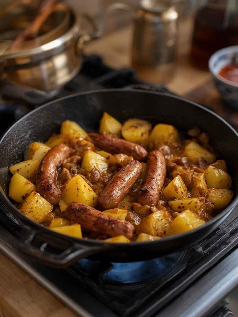 One-Pan Sausage & Potatoes