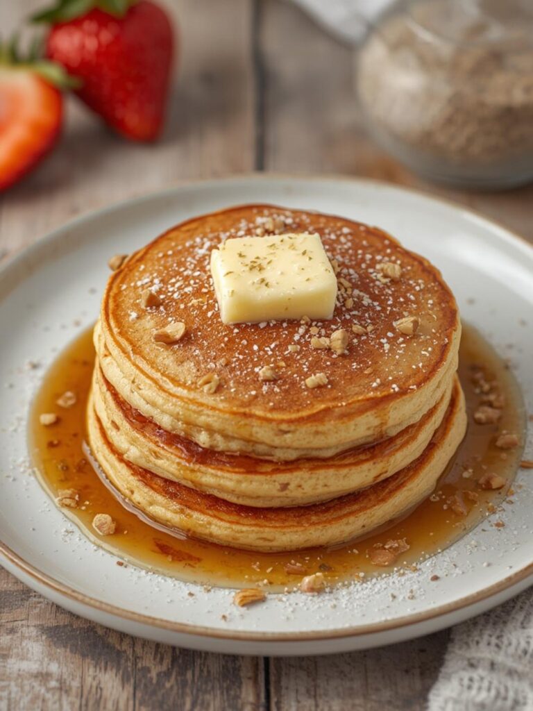 pancake mix recipe served