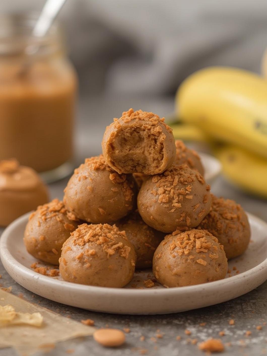 Peanut Butter Banana Bites
