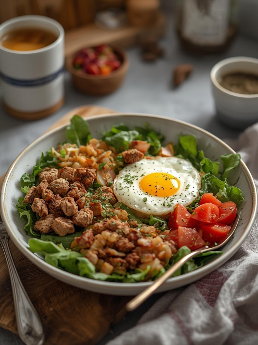 Protein-Packed Breakfast Salad