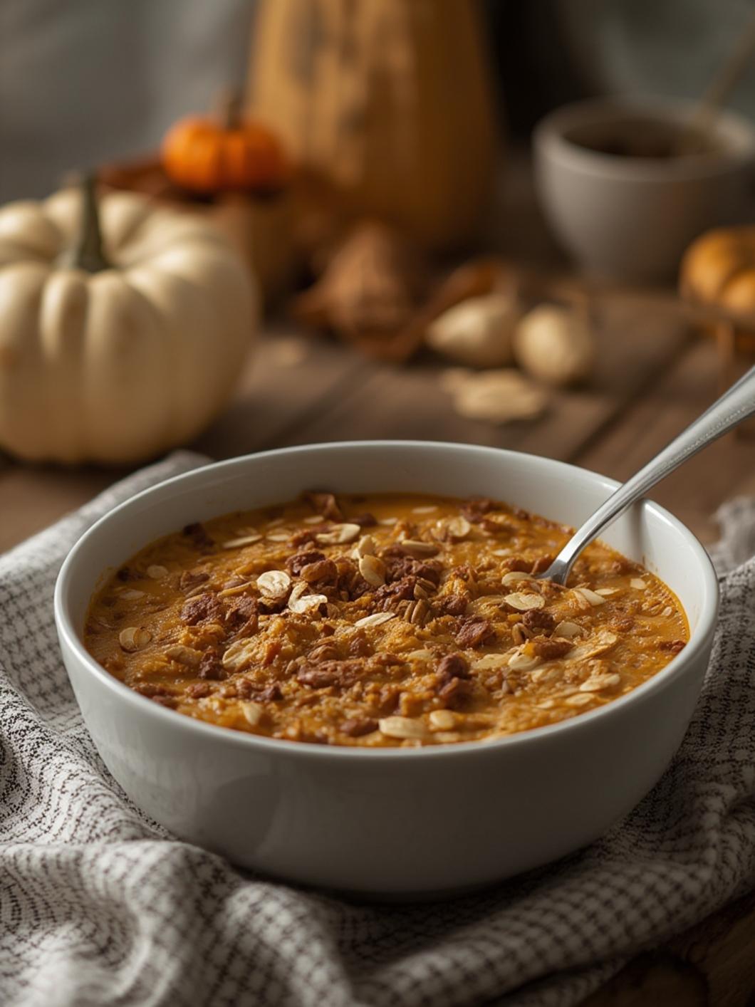 Pumpkin Baked Oatmeal