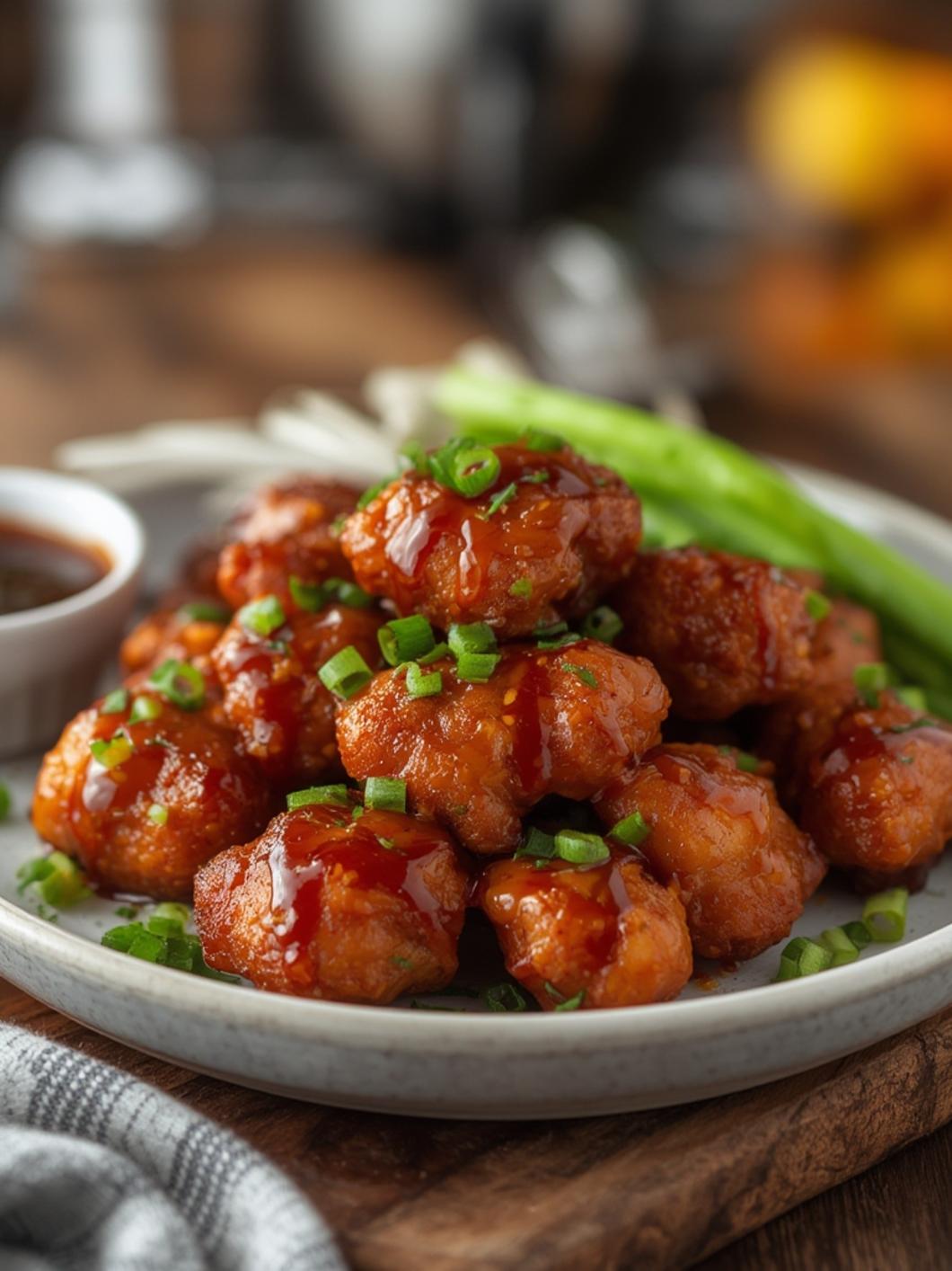 Sticky Asian Chicken Bites