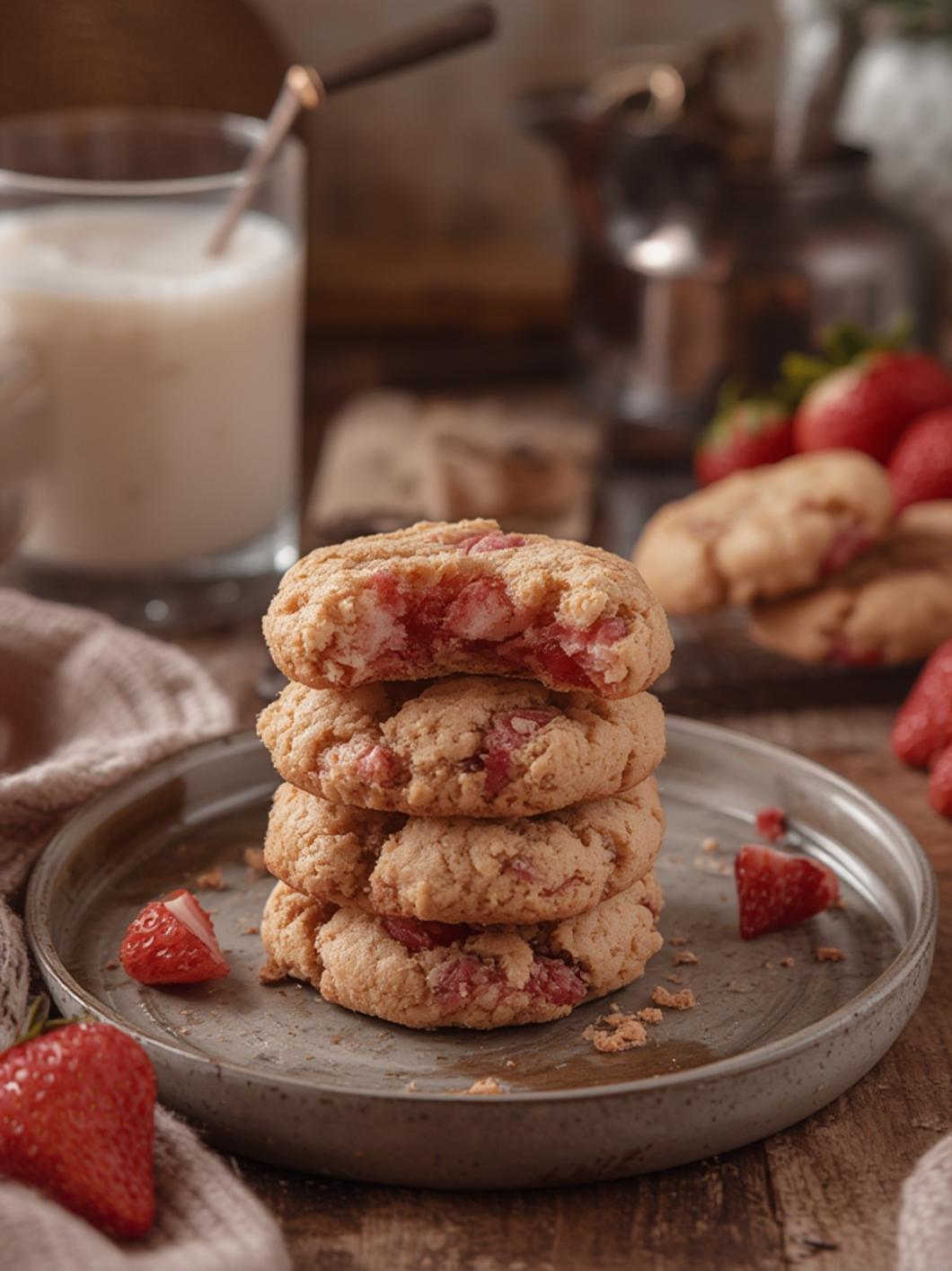 Strawberry Crunch Cookie