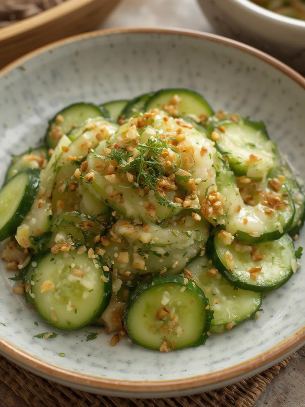 Finished Sunomono Salad