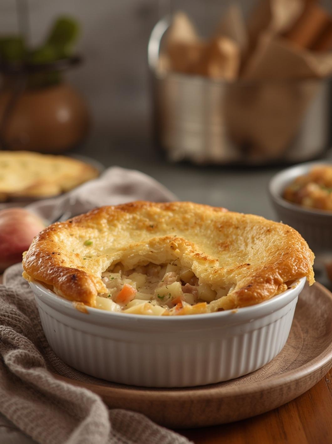 turkey pot pie recipe easy